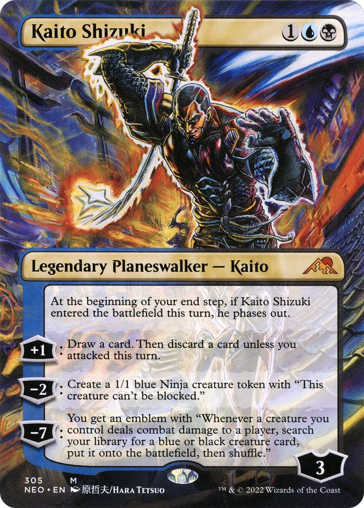 Kaito Shizuki (305) Foil - Kamigawa: Neon Dynasty