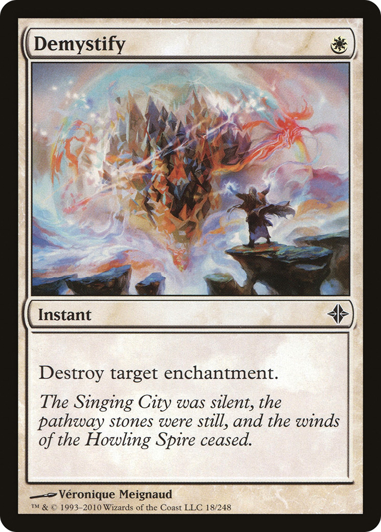 Demystify (018) Foil - Rise of the Eldrazi