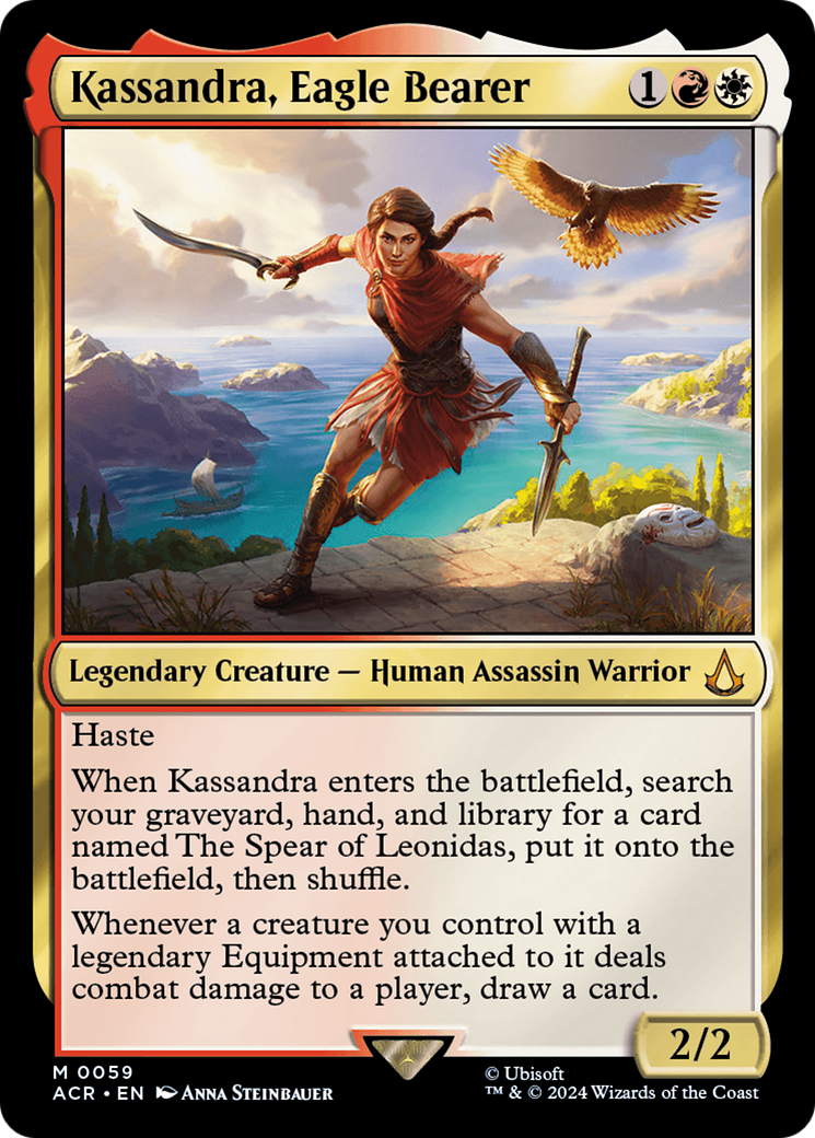 Kassandra, Eagle Bearer (059) Foil - Assassin's Creed