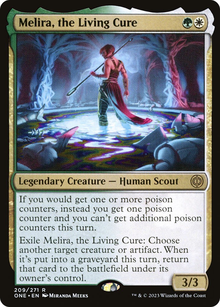 Melira, the Living Cure (209) - Phyrexia: All Will Be One