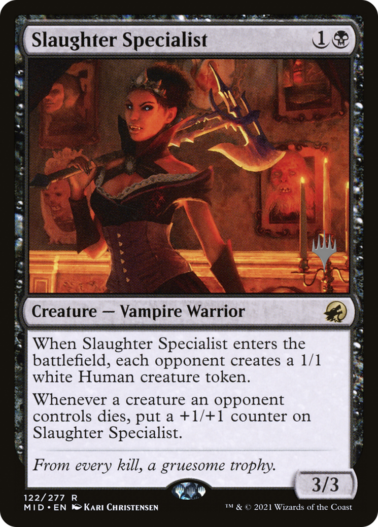 Slaughter Specialist (122) Foil - Innistrad: Midnight Hunt Promos