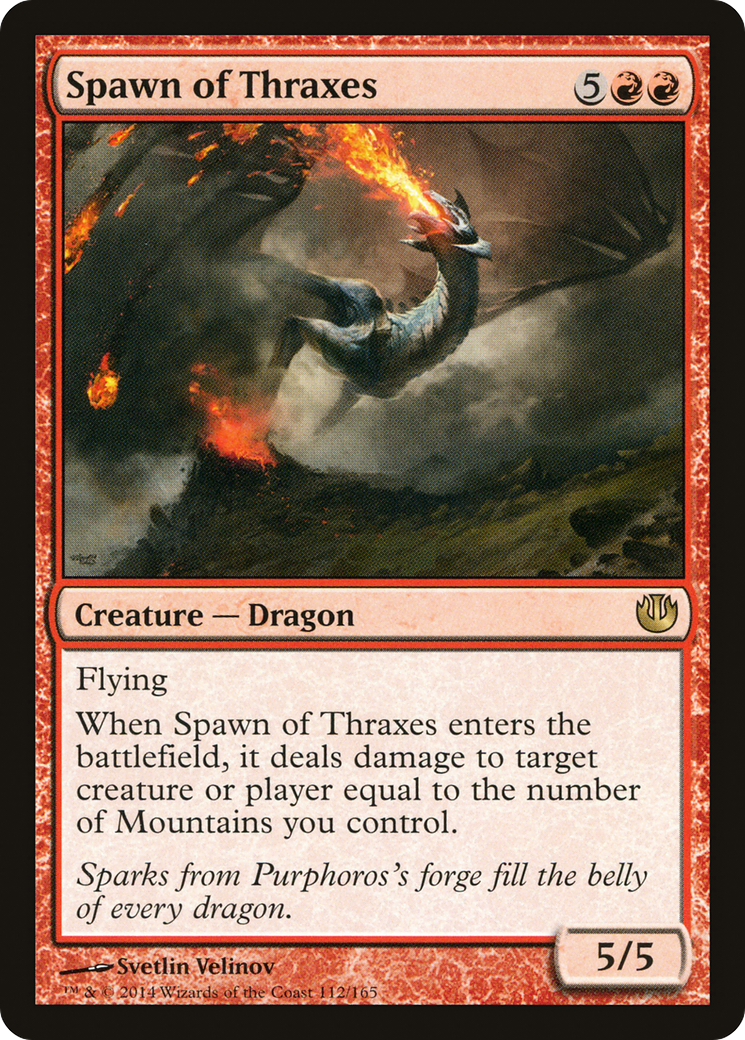 Spawn of Thraxes (112) Foil - Journey into Nyx