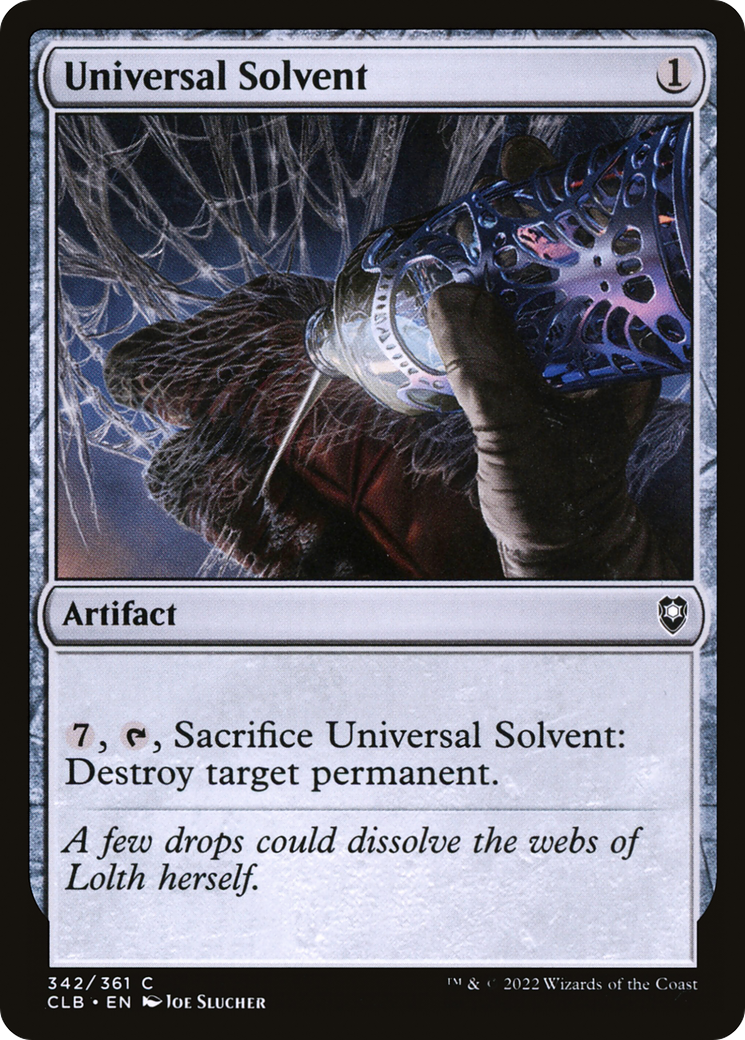 Universal Solvent (342) - Commander Legends: Battle for Baldur's Gate
