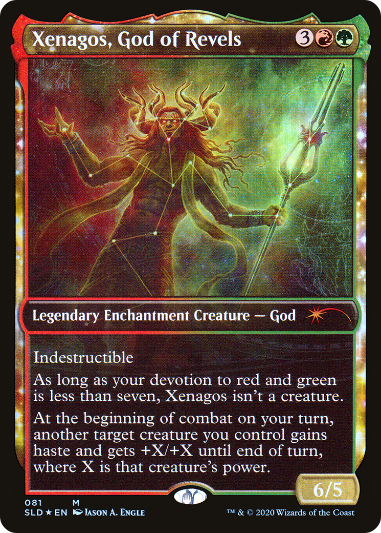 Xenagos, God of Revels (081) Foil - Secret Lair Drop