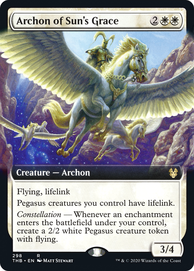 Archon of Sun's Grace (Extended Art) (298) - Theros Beyond Death