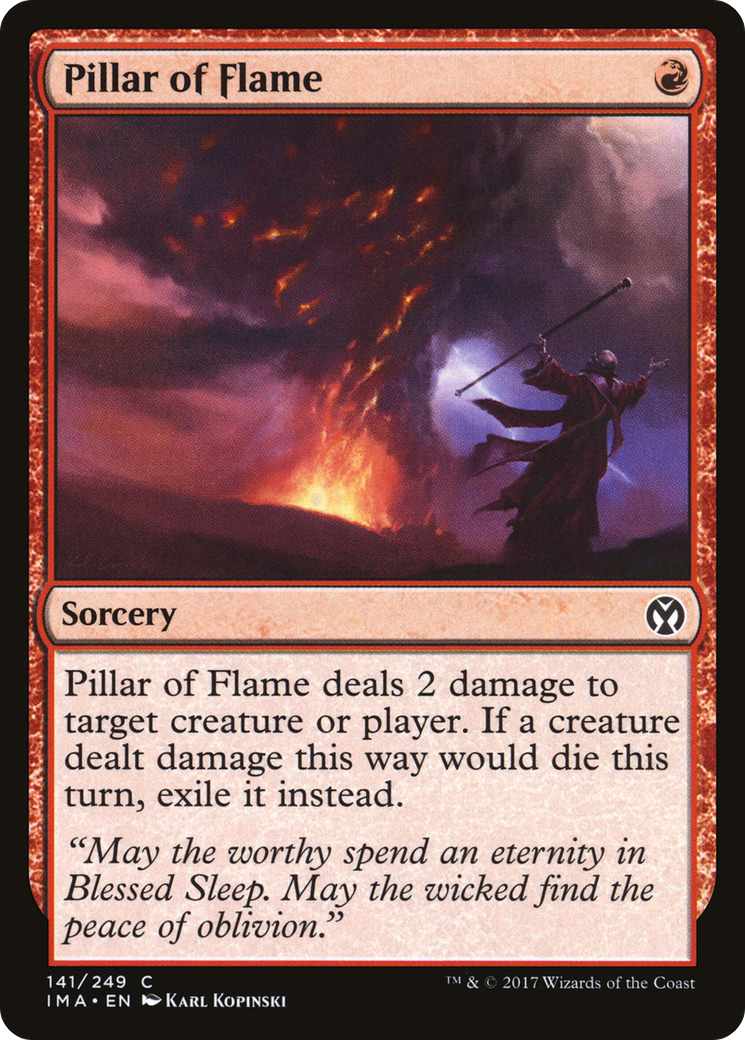 Pillar of Flame (141) - Iconic Masters