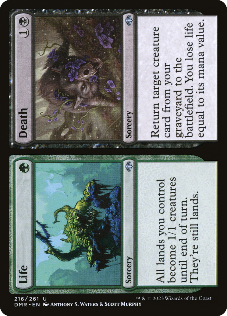 Life // Death (216) - Dominaria Remastered