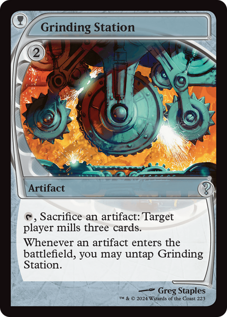 Grinding Station (Future Sight) (223) Foil - Mystery Booster 2