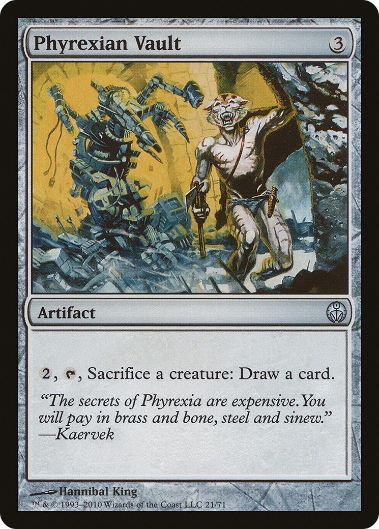 Phyrexian Vault (021) - Duel Decks: Phyrexia vs. the Coalition