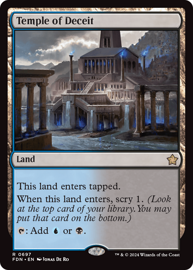 Temple of Deceit (697) - Foundations