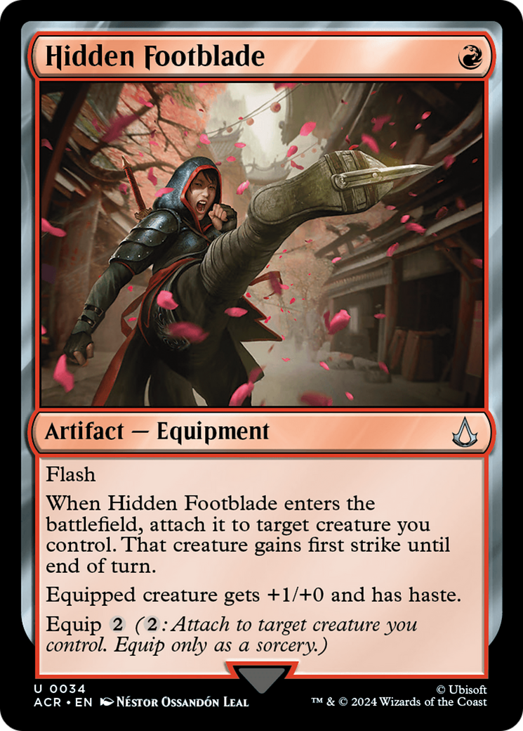 Hidden Footblade (034) Foil - Assassin's Creed