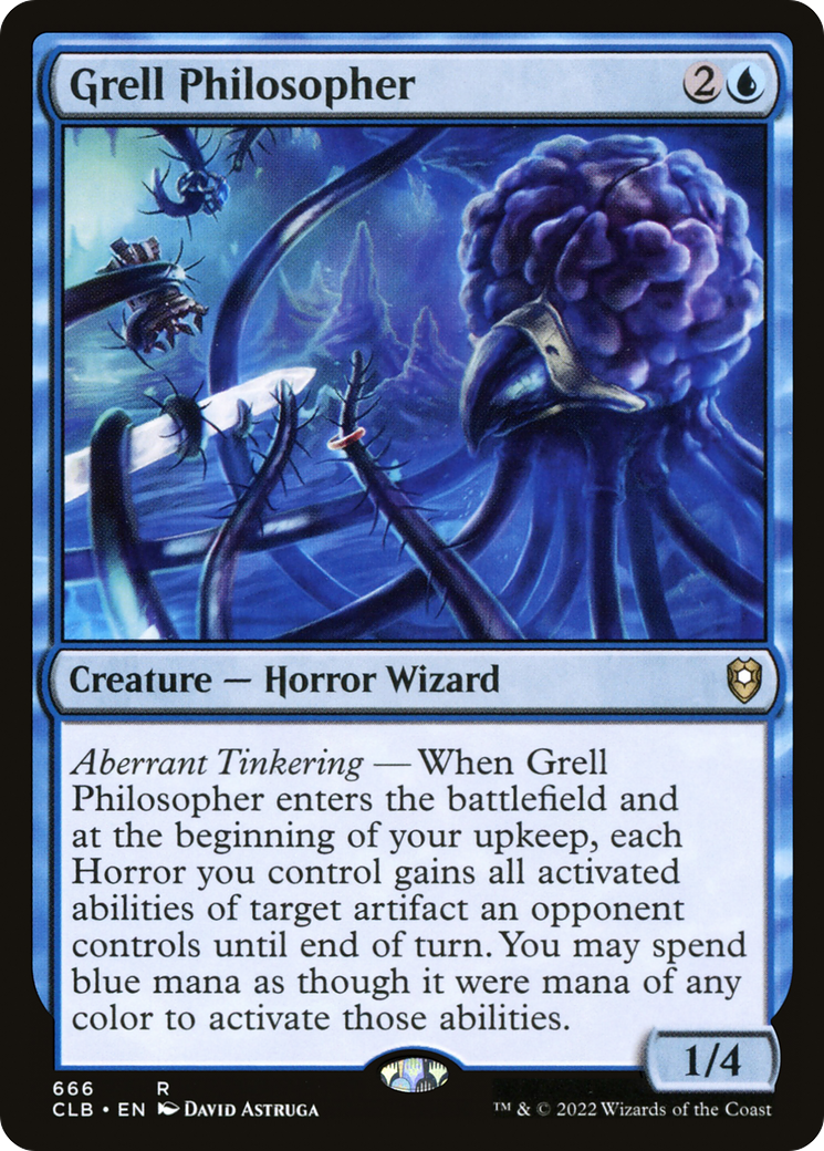 Grell Philosopher (666) - Commander Legends: Battle for Baldur's Gate