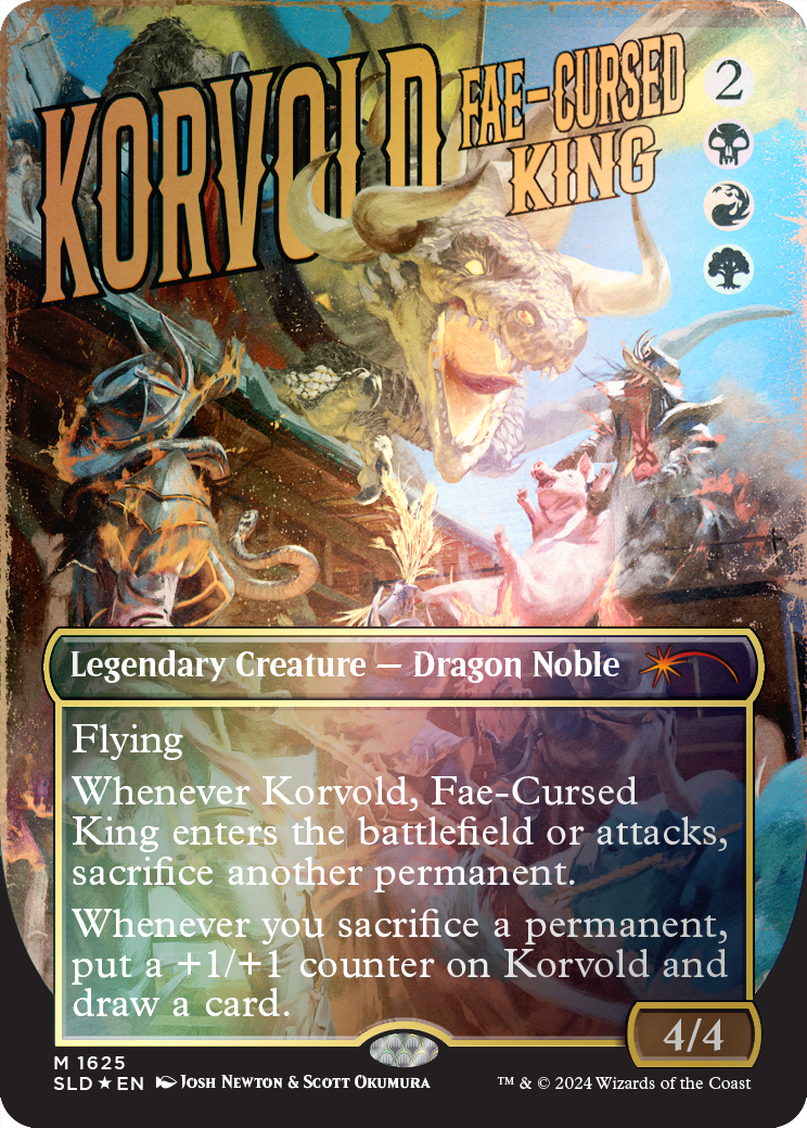 Korvold, Fae-Cursed King (1625) Foil - Secret Lair Drop Series