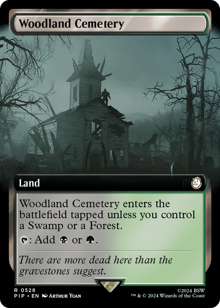 Woodland Cemetery (Extended Art) (528) - Fallout