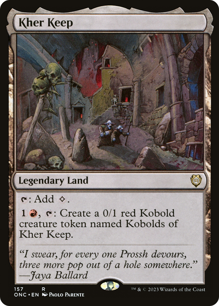 Kher Keep (157) - Phyrexia: All Will Be One Commander