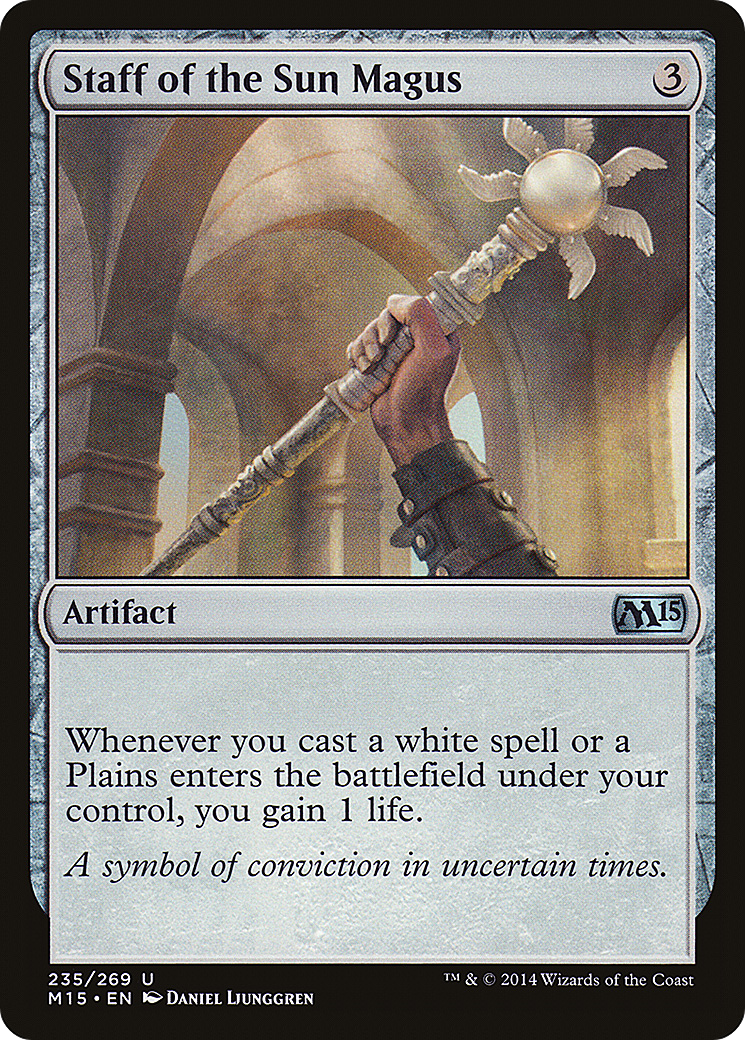 Staff of the Sun Magus (235) - Magic 2015