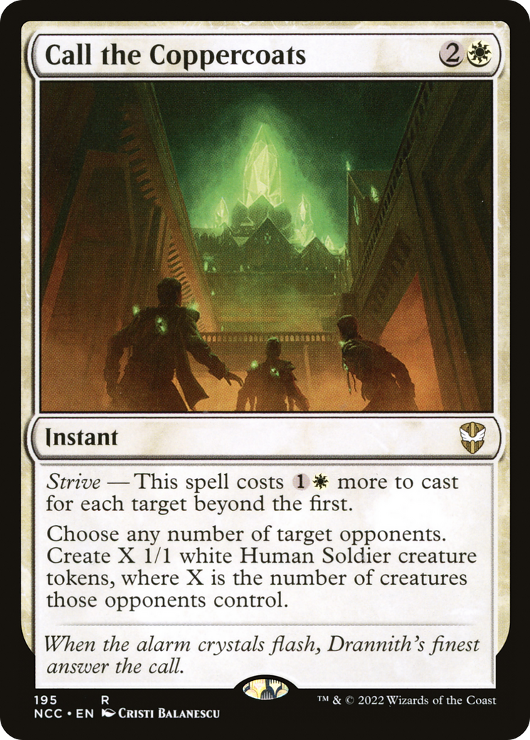 Call the Coppercoats (195) - New Capenna Commander