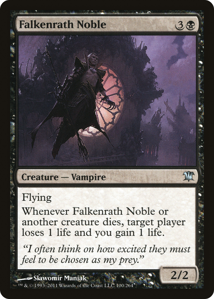 Falkenrath Noble (100) Foil - Innistrad