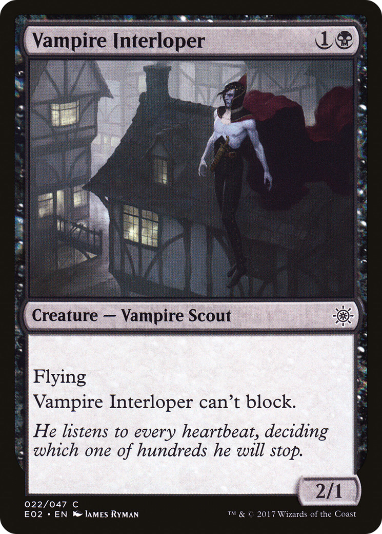 Vampire Interloper (022) - Explorers of Ixalan
