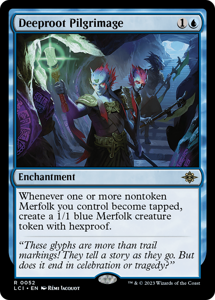 Deeproot Pilgrimage (052) Foil - The Lost Caverns of Ixalan
