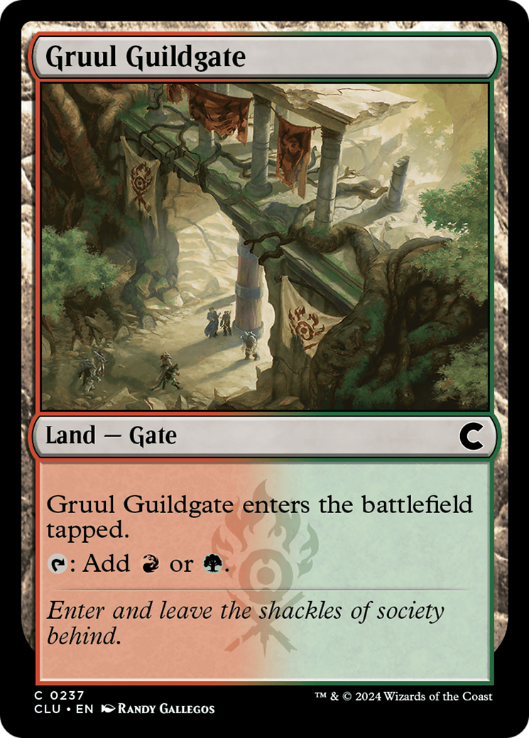 Gruul Guildgate (237) - Ravnica: Clue Edition