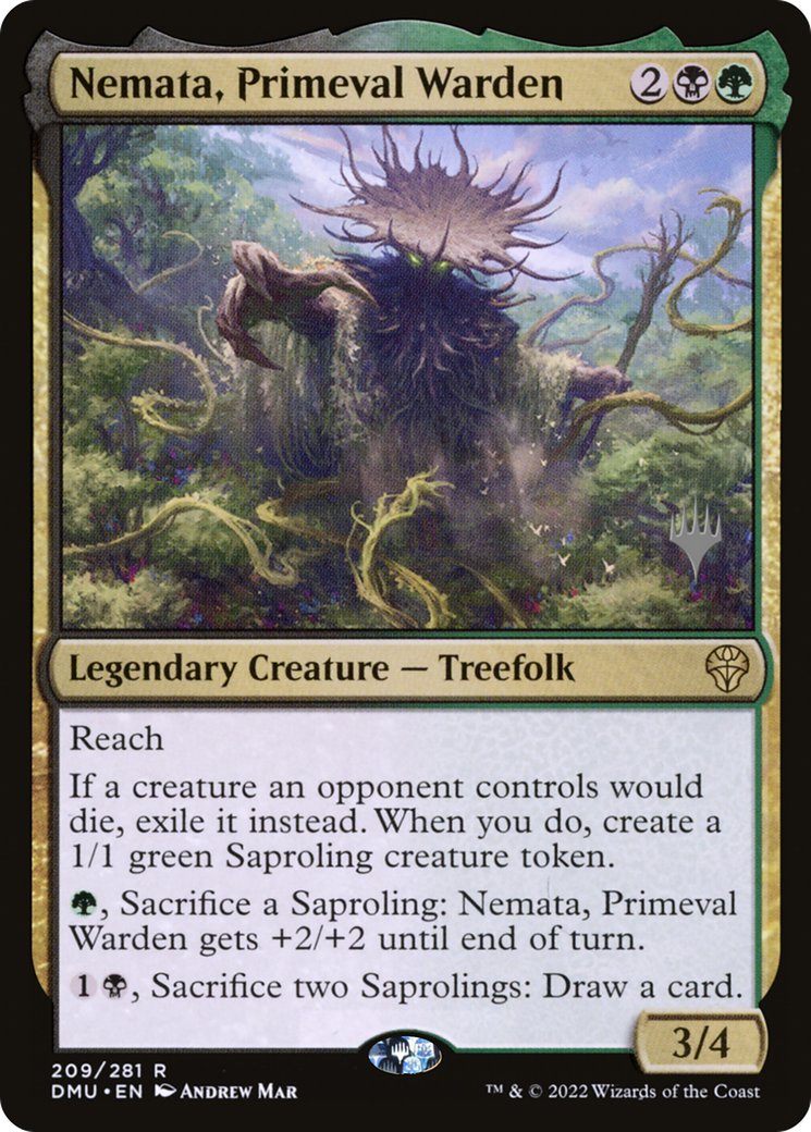 Nemata, Primeval Warden (209) - Dominaria United Promos