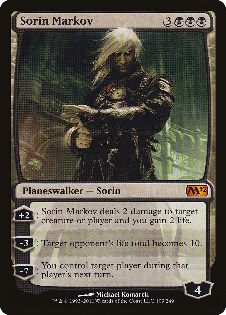 Sorin Markov (109) Foil - Magic 2012