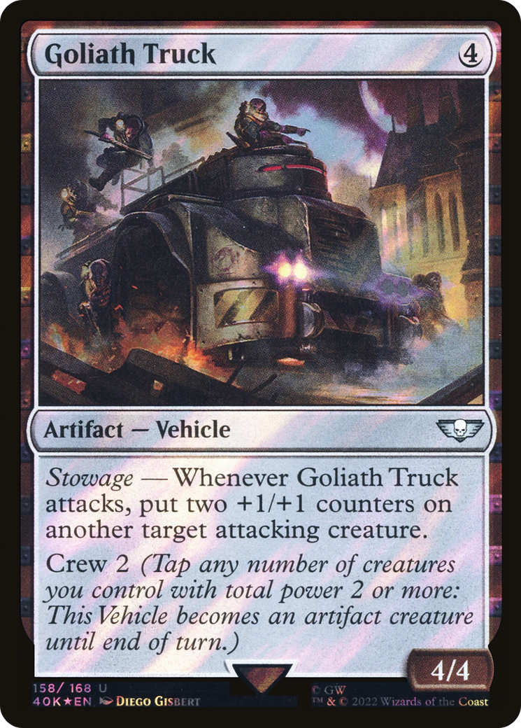 Goliath Truck (158) Surge Foil - Warhammer 40,000 Commander