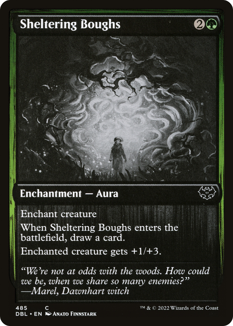 Sheltering Boughs (485) Foil - Innistrad: Double Feature