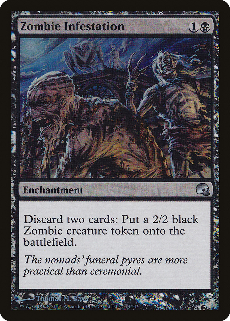 Zombie Infestation (019) Foil - Premium Deck Series: Graveborn