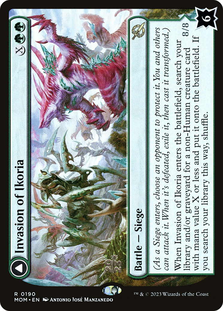 Invasion of Ikoria // Zilortha, Apex of Ikoria (190s) Foil - March of the Machine Promos