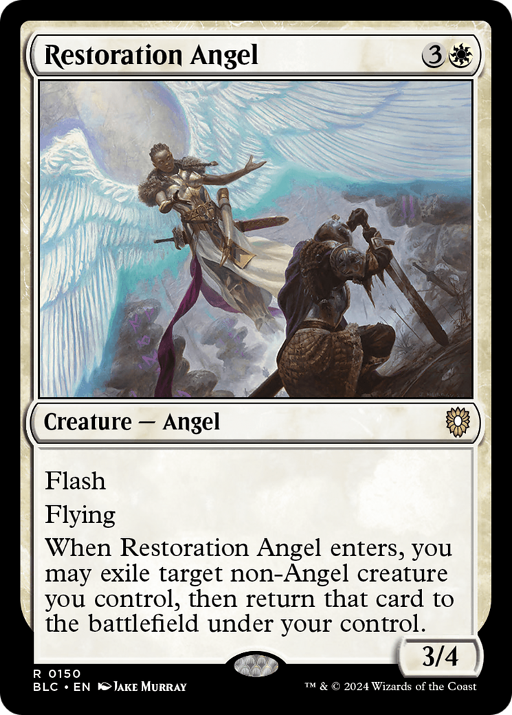 Restoration Angel (150) - Bloomburrow Commander