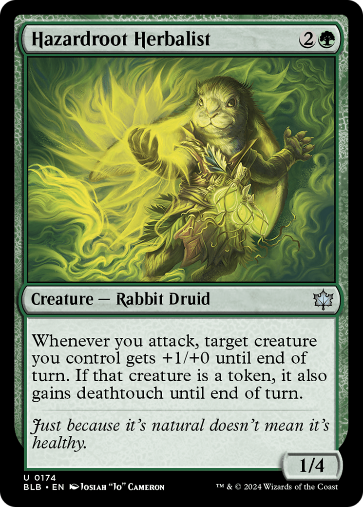 Hazardroot Herbalist (174) - Bloomburrow