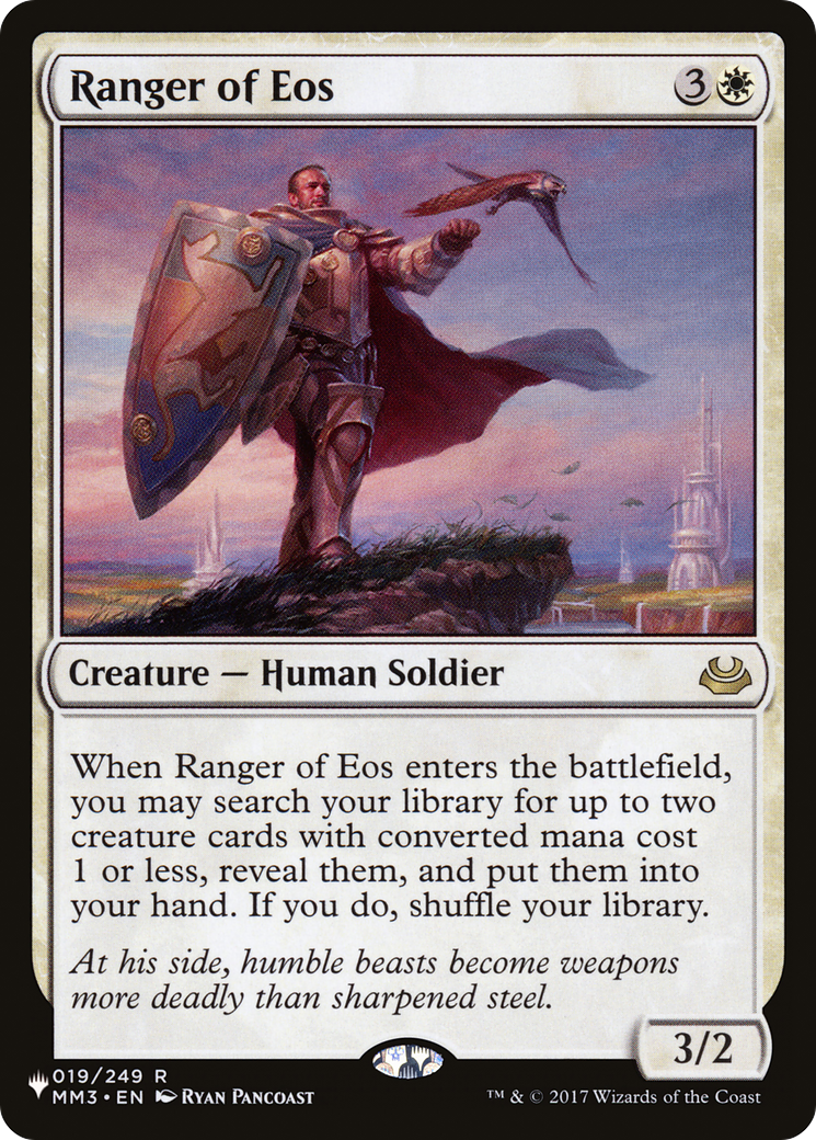 Ranger of Eos (MM3-19) - The List