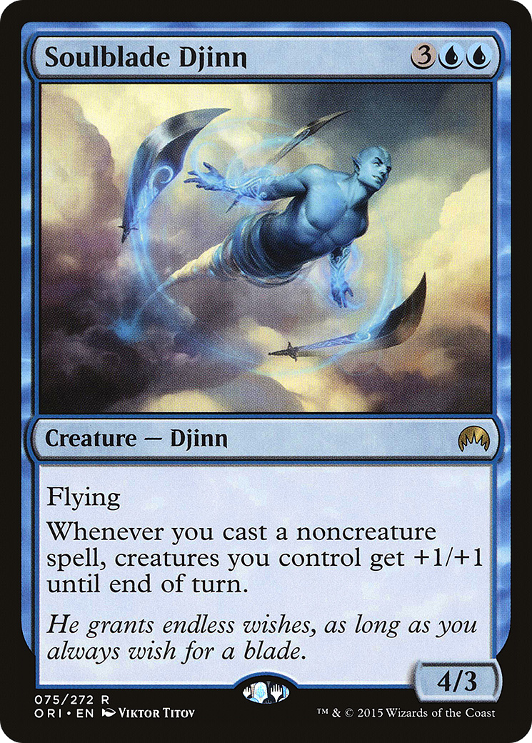 Soulblade Djinn (075) - Magic Origins
