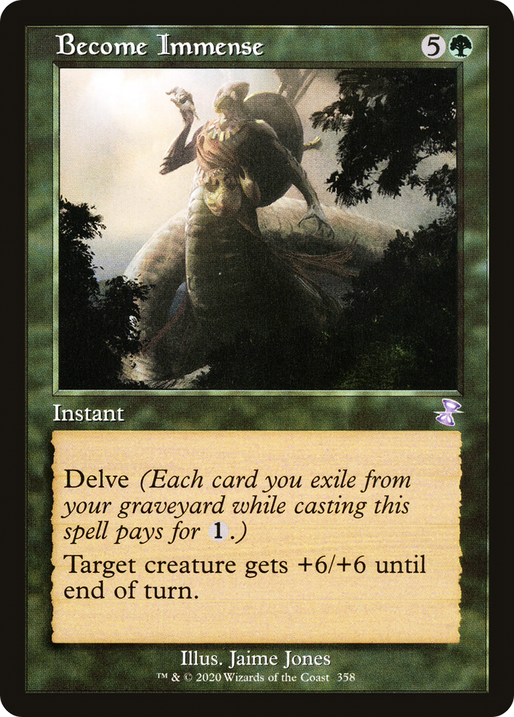 Become Immense (Retro) (358) Foil - Time Spiral Remastered