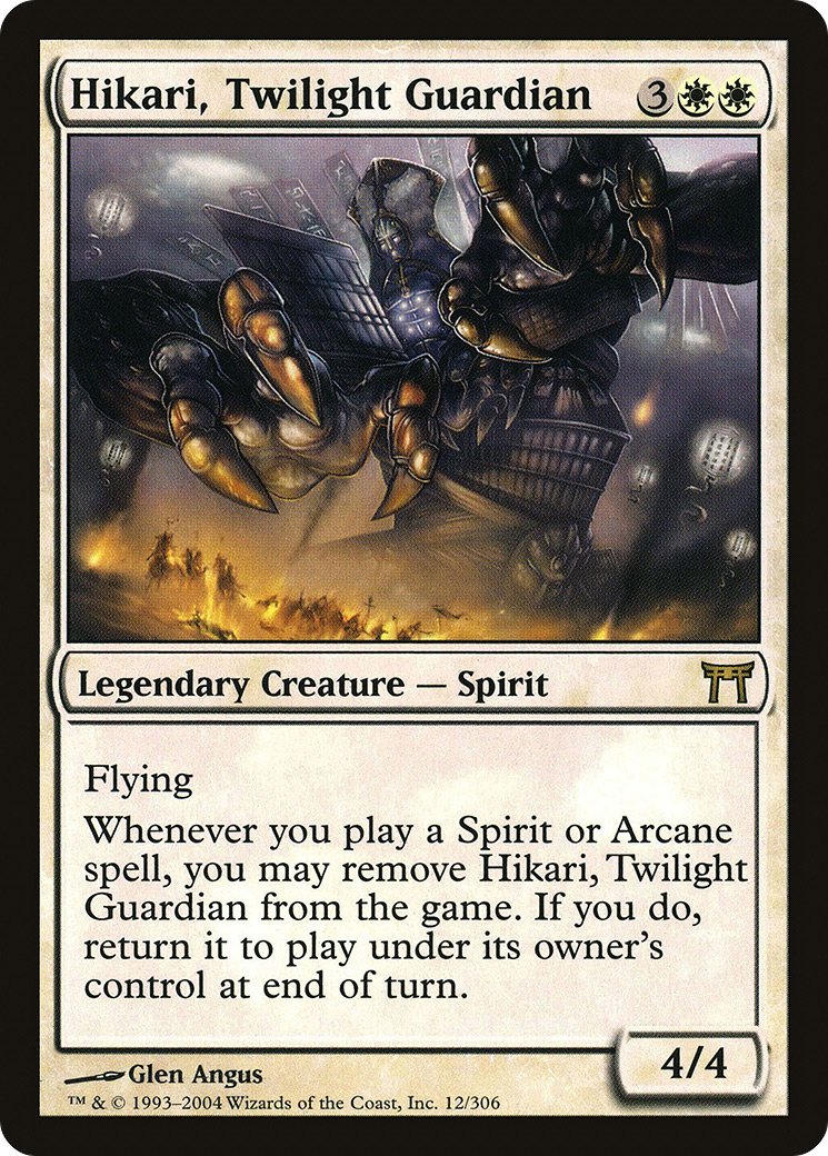 Hikari, Twilight Guardian (012) - Champions of Kamigawa