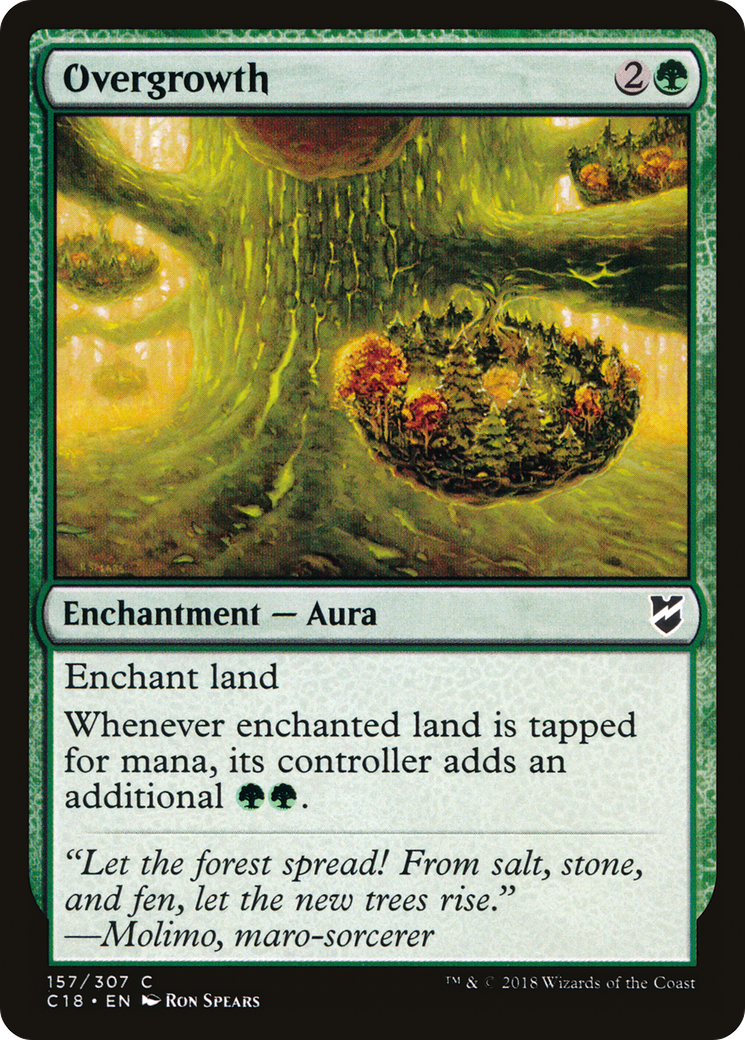 Overgrowth (157) - Commander 2018