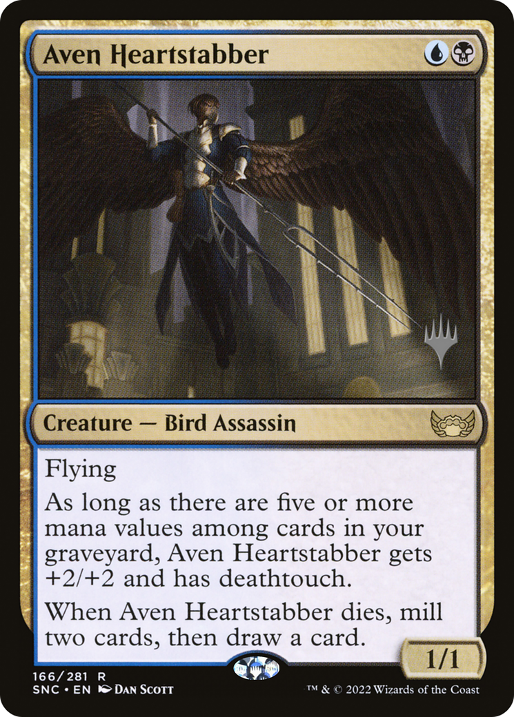Aven Heartstabber (166p) - Streets of New Capenna Promos