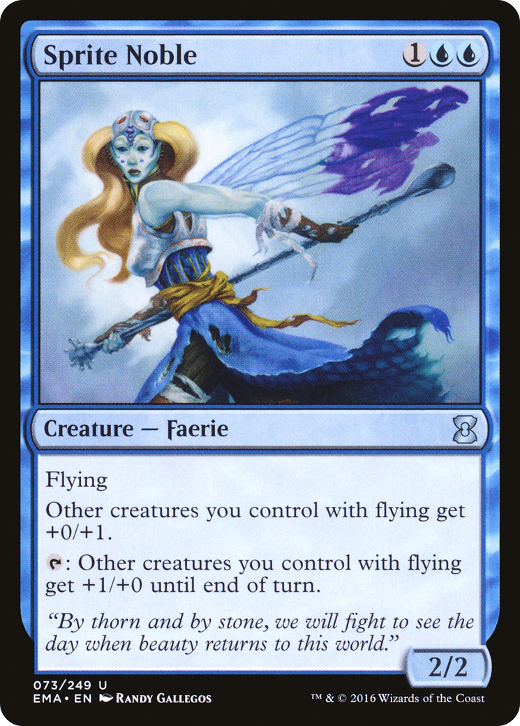 Sprite Noble (073) Foil - Eternal Masters
