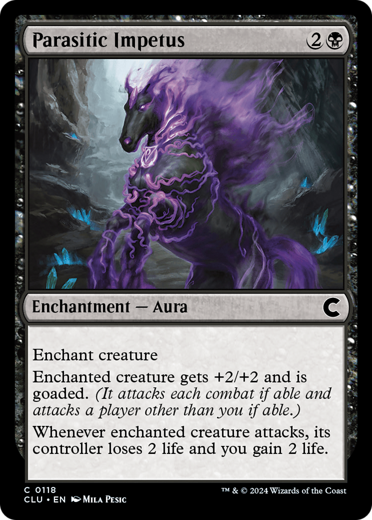 Parasitic Impetus (118) - Ravnica: Clue Edition
