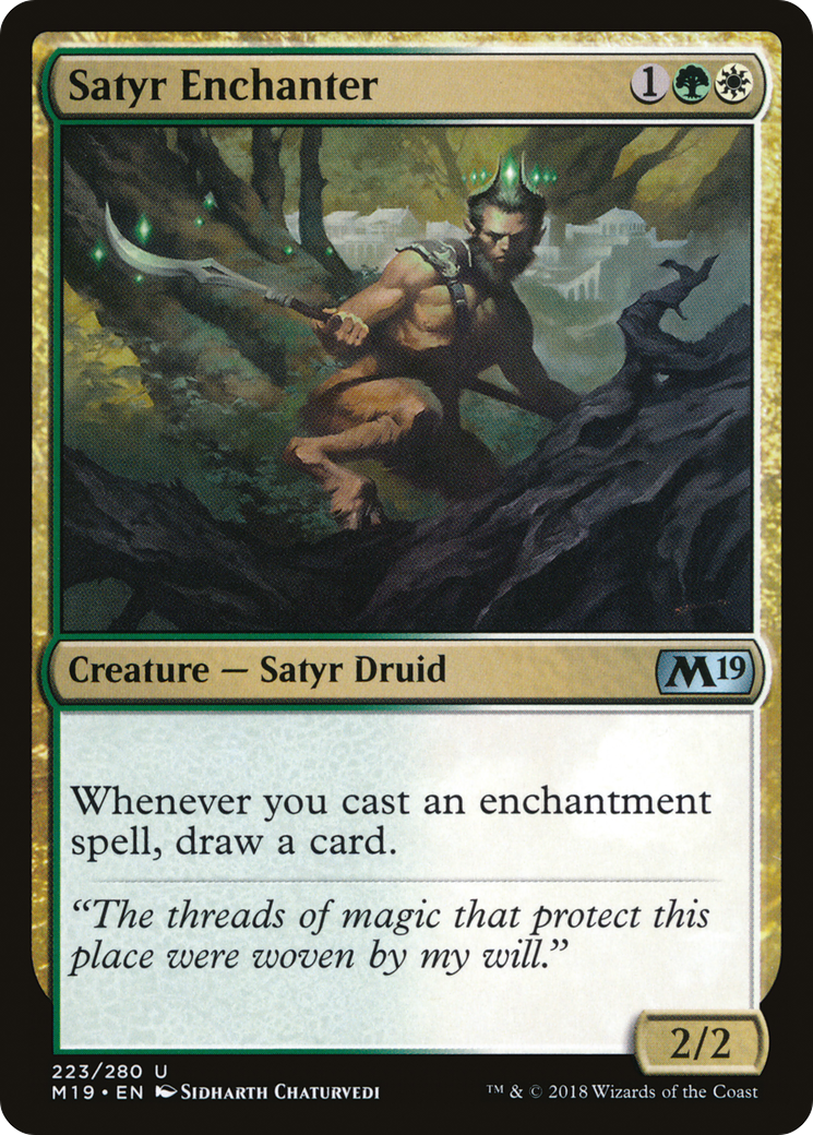Satyr Enchanter (223) - Core Set 2019