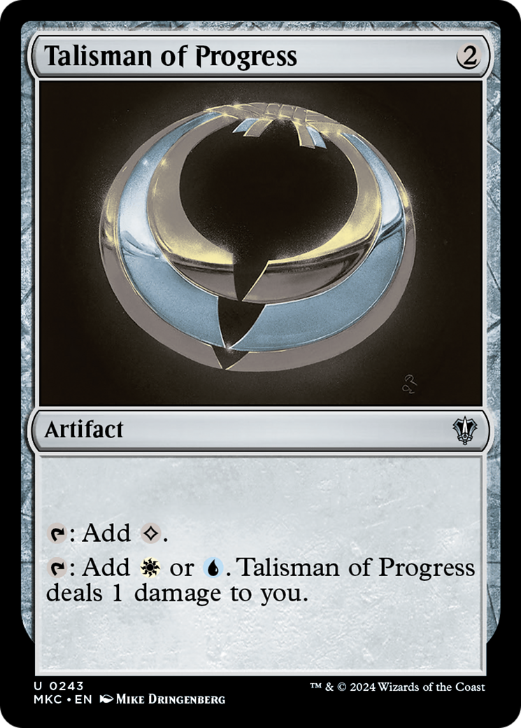 Talisman of Progress (243) - Murders at Karlov Manor Commander