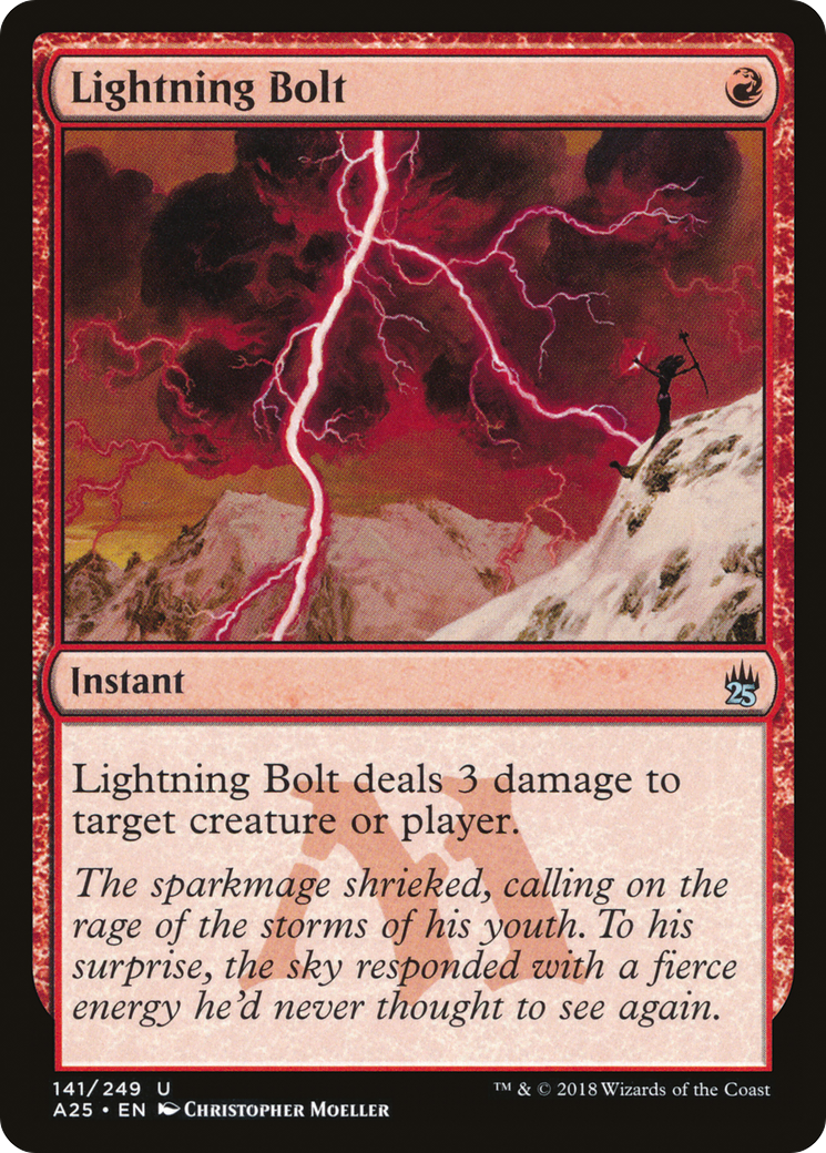 Lightning Bolt (141) - Masters 25