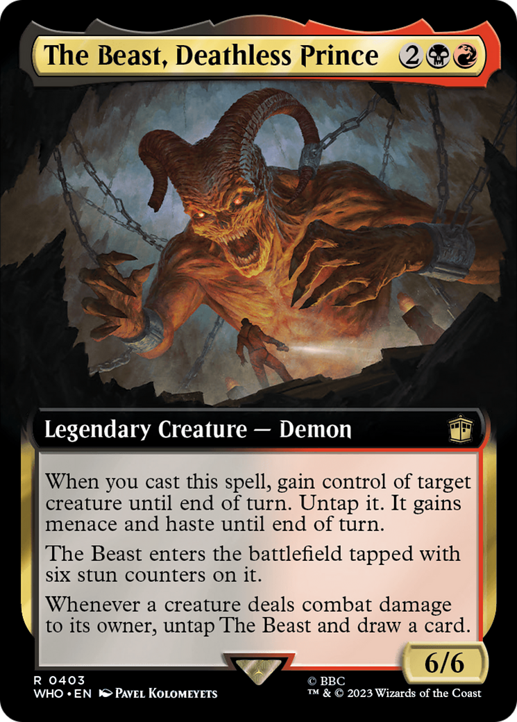 The Beast, Deathless Prince (Extended Art) (403) - Doctor Who