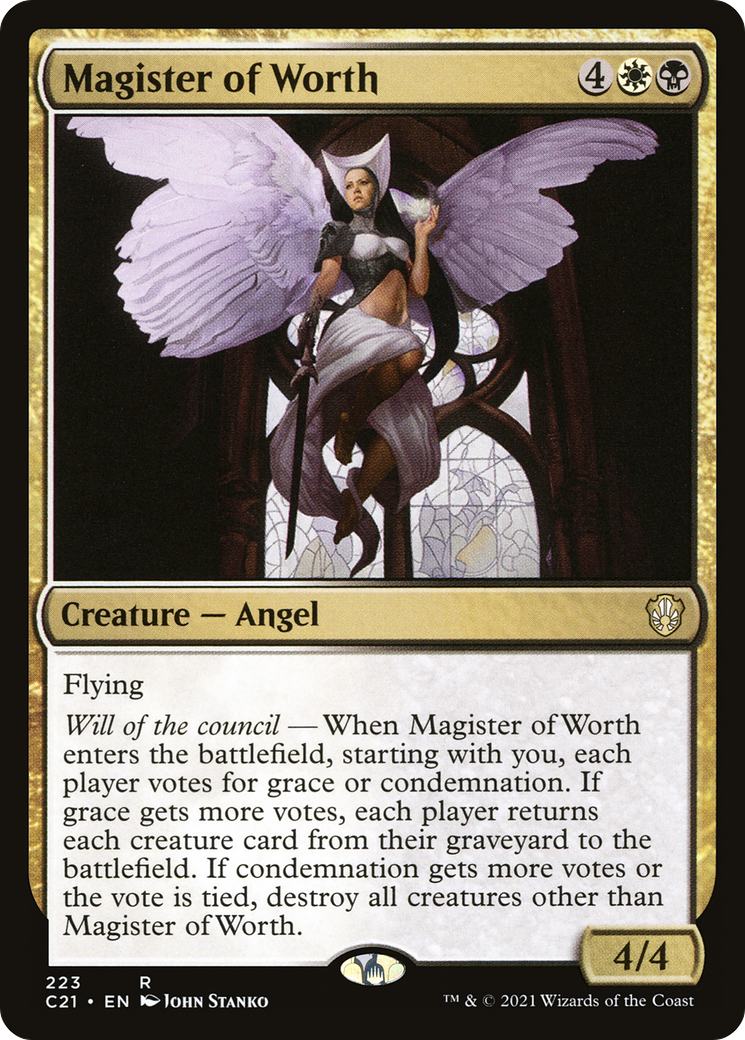 Magister of Worth (223) - Commander 2021