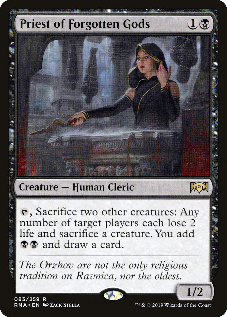 Priest of Forgotten Gods (083) - Ravnica Allegiance
