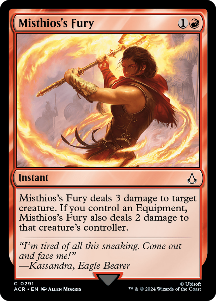 Misthios's Fury (291) Foil - Assassin's Creed