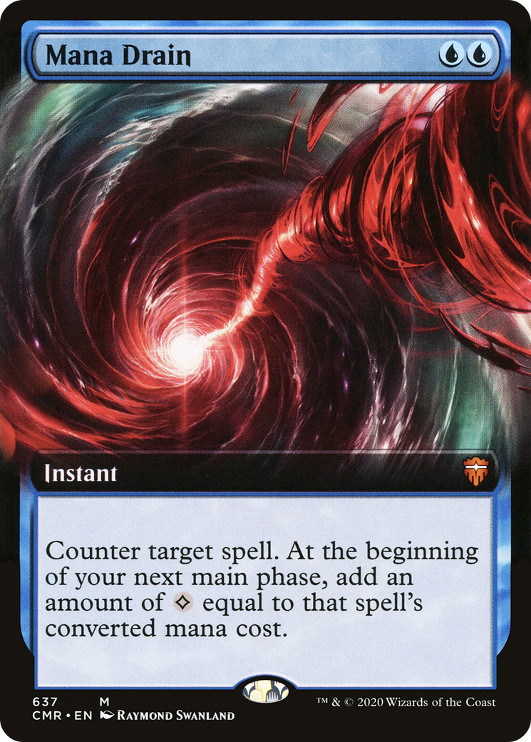 Mana Drain (Extended Art) (637) - Commander Legends