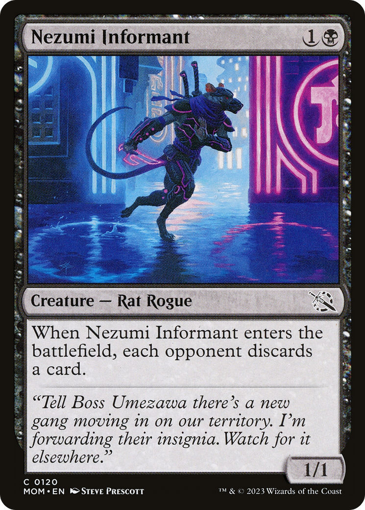 Nezumi Informant (120) - March of the Machine